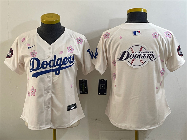 Youth Los Angeles Dodgers Team Big Logo Cream 2025 Tokyo Series Limited Stitched Baseball Jersey Youth Los Angeles Dodgers Team Big Logo Cream 2025 Tokyo Series Limited Stitched Baseball Jersey